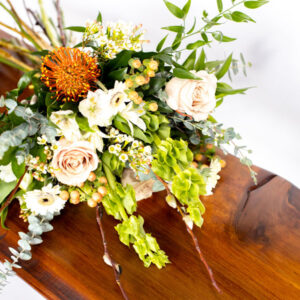 hand tied bouquet for sale in Parksville at Petal and Kettle florist
