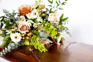 hand tied bouquet for sale in Parksville at Petal and Kettle florist