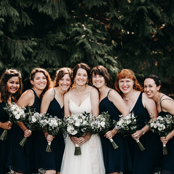 Vancouver Island floral wedding packages based in Parksville