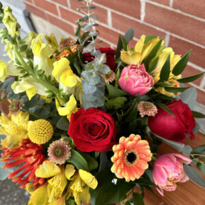 Mother's Day vase arrangement by Petal and Kettle Parksville Qualicum Beach florist