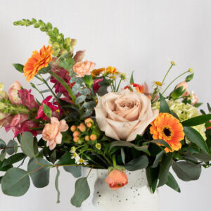 flower bouquet by Parksville florist Petal and Kettle