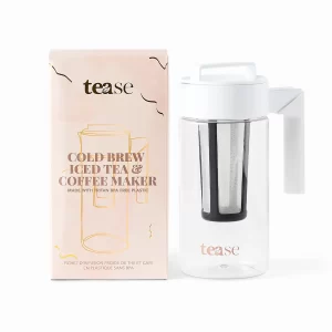 Tease brand cold brew and iced tea maker, sold in Parksville at Petal and Kettle