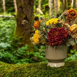 'Everlasting Spell' fall flower bouquet by Qualicum Beach florist Petal and Kettle
