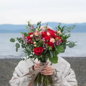Valentine's Day flowers by Oceanside B.C. florist Petal and Kettle